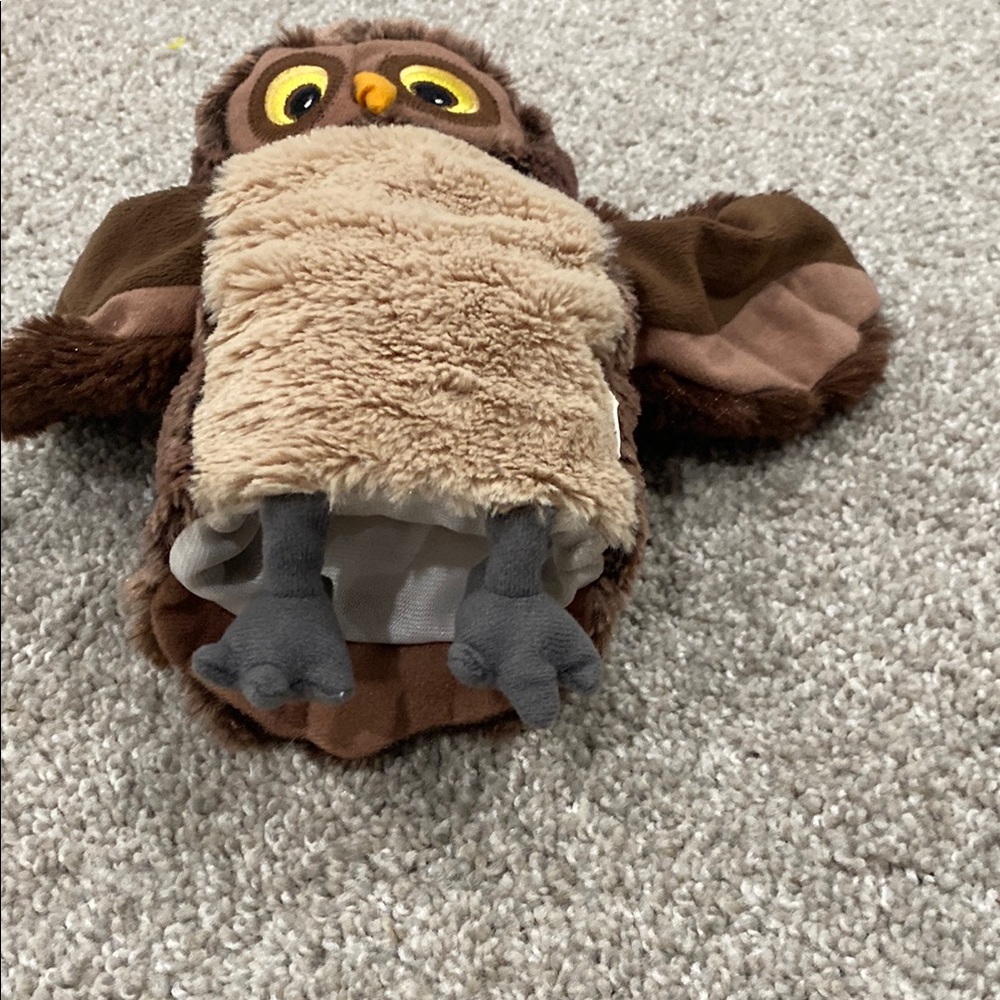 Plush Owl Hand Puppet